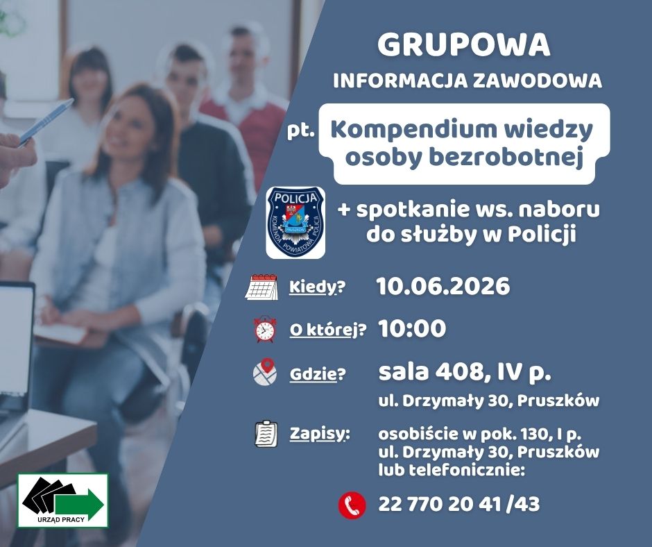 Obrazek dla: Grupowa informacja zawodowa z udziałem rzecznika...